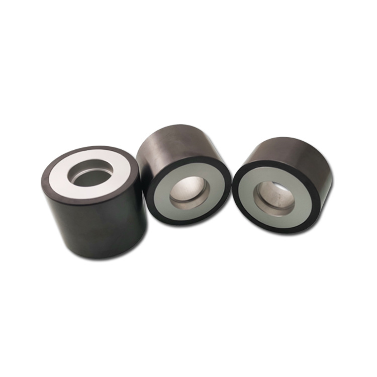 氧化锆滚轮（金属芯）ZrO2 耐高温稳定 黑色耐磨 量大从优1