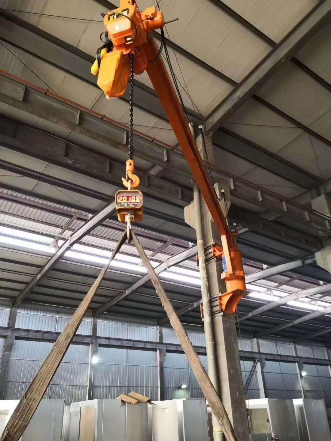 墙壁吊 山东厂家生产多种BZD型移动式 旋臂吊 立柱式单臂吊 固定式 0.5T-10T 定柱式电动悬臂吊6