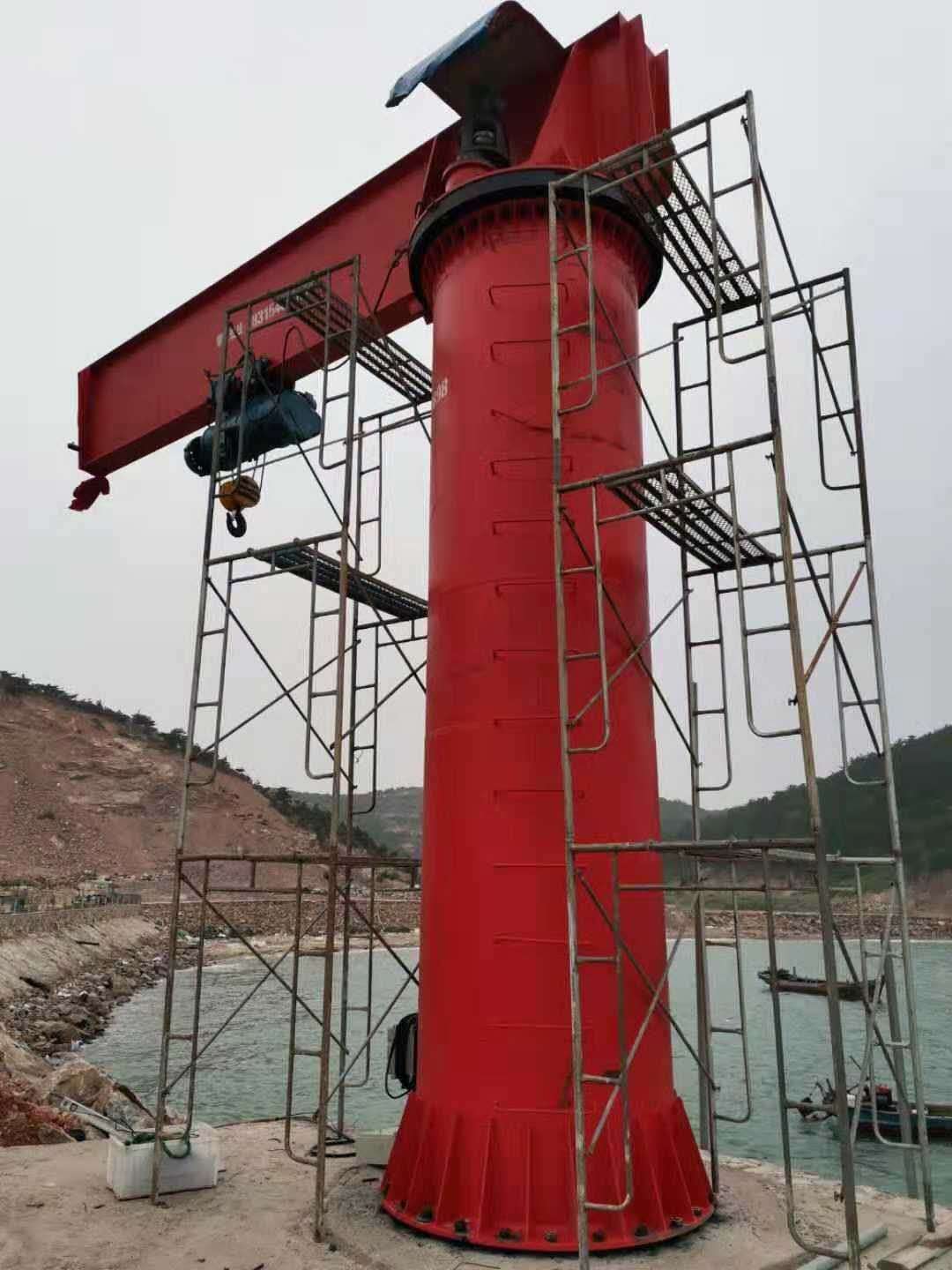 墙壁吊 山东厂家生产多种BZD型移动式 旋臂吊 立柱式单臂吊 固定式 0.5T-10T 定柱式电动悬臂吊2