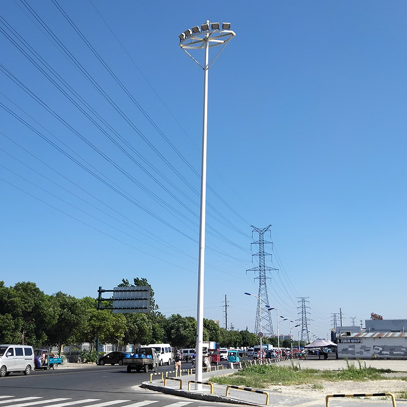 高杆路灯生产厂家10米12米15米道路中杆灯高杆灯led路灯2