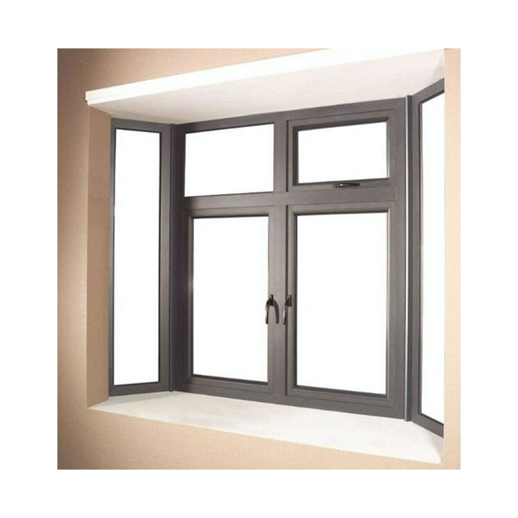 做工精美 铝合金门窗工程 推拉窗 双层玻璃铝合金窗 现货供应 公寓铝合金窗6