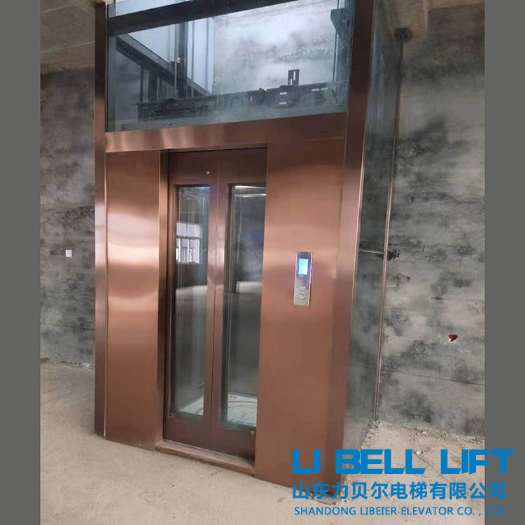 二层阁楼复式加装电梯 家用电梯 室外小型电梯 力贝尔别墅小型电梯 私人订制3