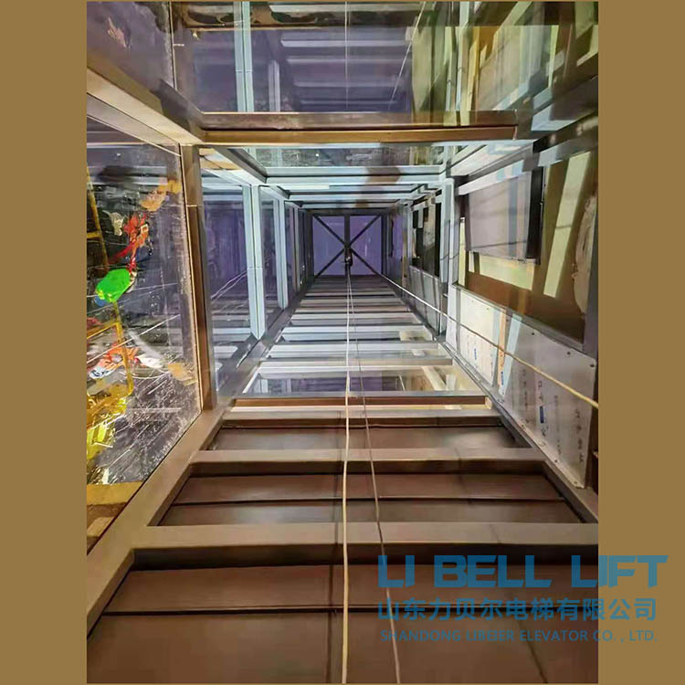 力贝尔定制家用电梯 二层别墅小型电梯 曳引式家用电梯 复式阁楼电梯1