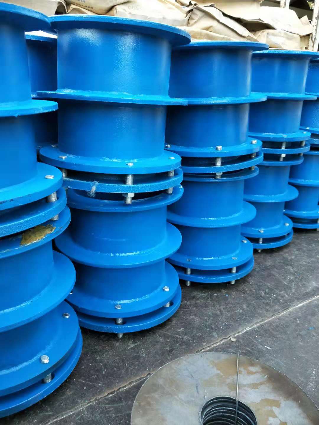 蓝鑫供水支持当天发货 国标柔性防水套管电气组合套管六盘水6