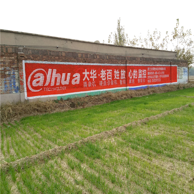 外墙墙体广告 安徽徽广广告 广告制作 墙绘标语广告 新农村美化4