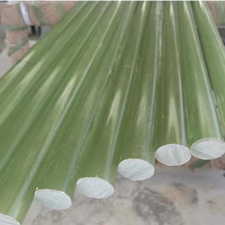 玻纤棒钻孔 实心玻纤棒 玻璃纤维棒加工环氧玻纤棒 水绿色环氧棒5