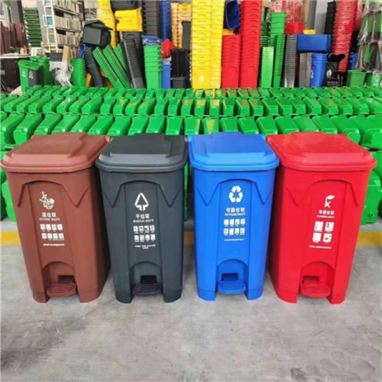 臻力厂家 多功能垃圾桶 四分类垃圾桶 物优价廉 泰安环卫垃圾桶3