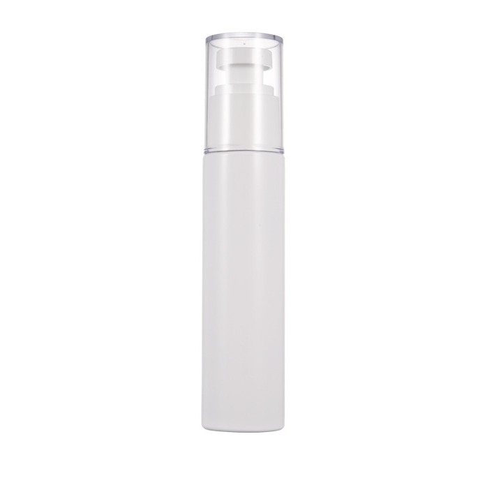 现货80ml塑料乳液瓶白色带罩pet化妆水爽肤水瓶化妆品补水分装瓶