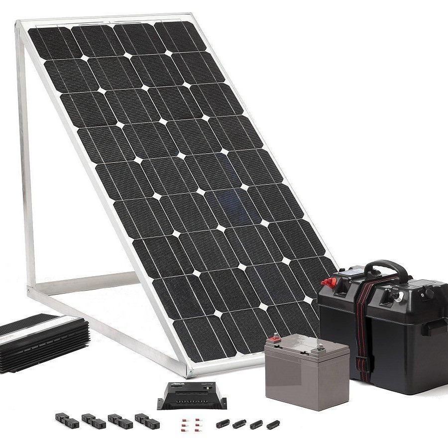 太阳能发电系统 500瓦 野外专用太阳能发电系统 家庭用太阳能发电系统 太阳能监控系统