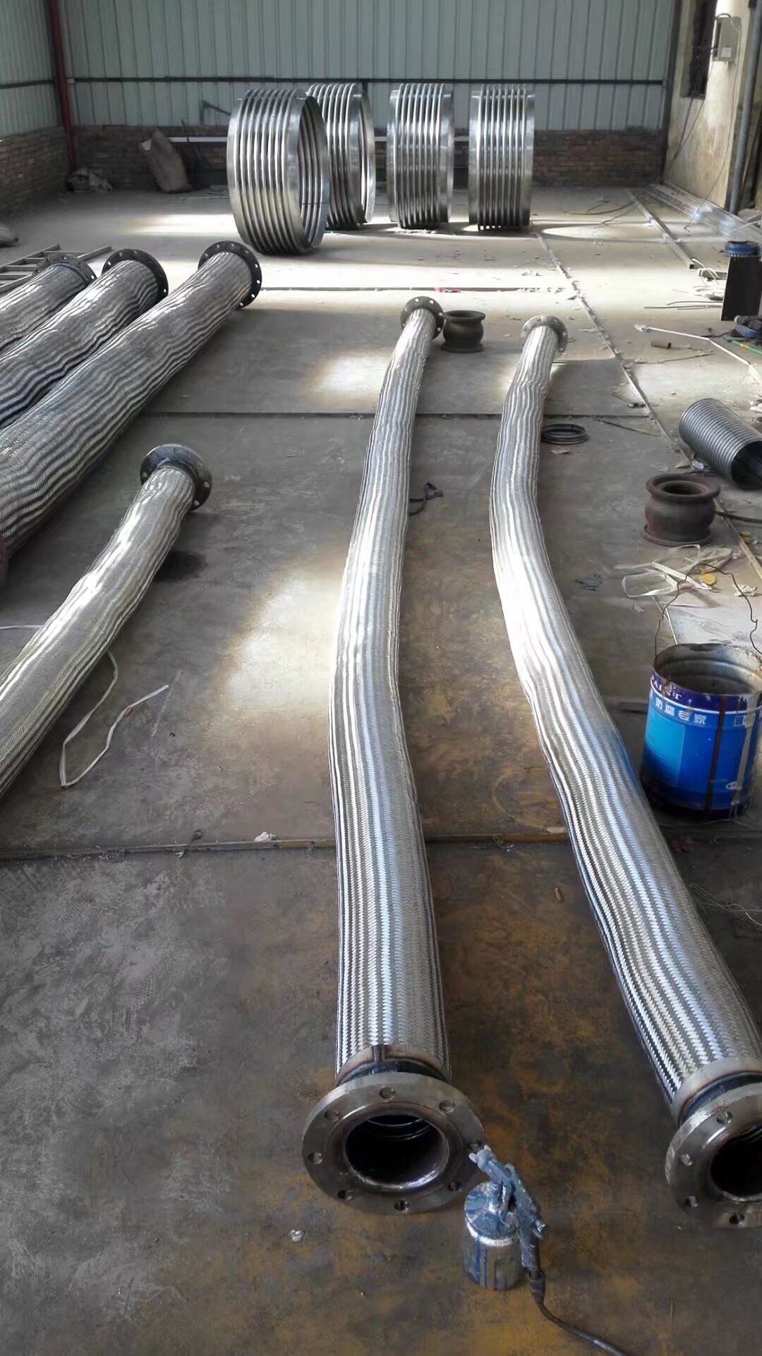 温州金属软管JTW金属软接头可定做各种长度不锈钢金属软管8