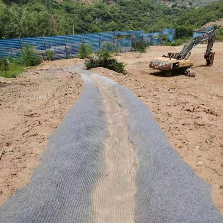 新型护坡护渠水泥毯 人工湖防水铺设用混凝土水泥毯 浇水固化