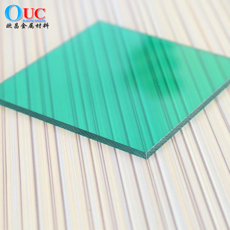聚碳酸酯pc耐力板 遮阳雨棚板 PC塑料板(卷) 欧昌厂家销售pc耐力板3