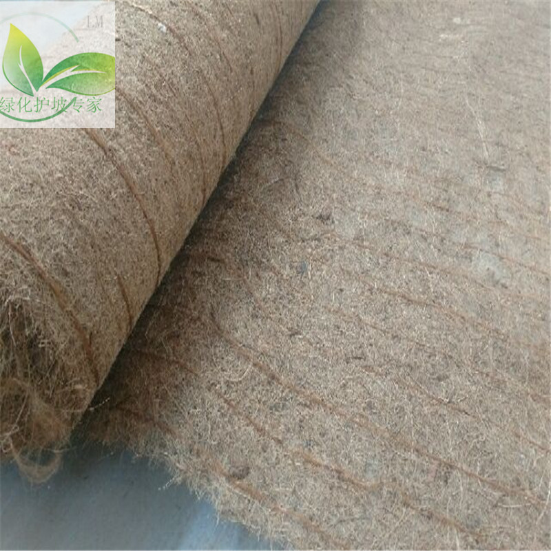椰丝毯 环保草毯 抗冲生物毯 草毯 抗冲植被垫 植物纤维毯2