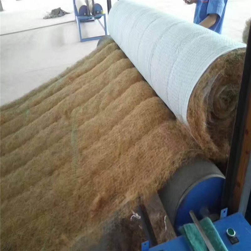 椰丝毯 环保草毯 抗冲生物毯 草毯 抗冲植被垫 植物纤维毯9