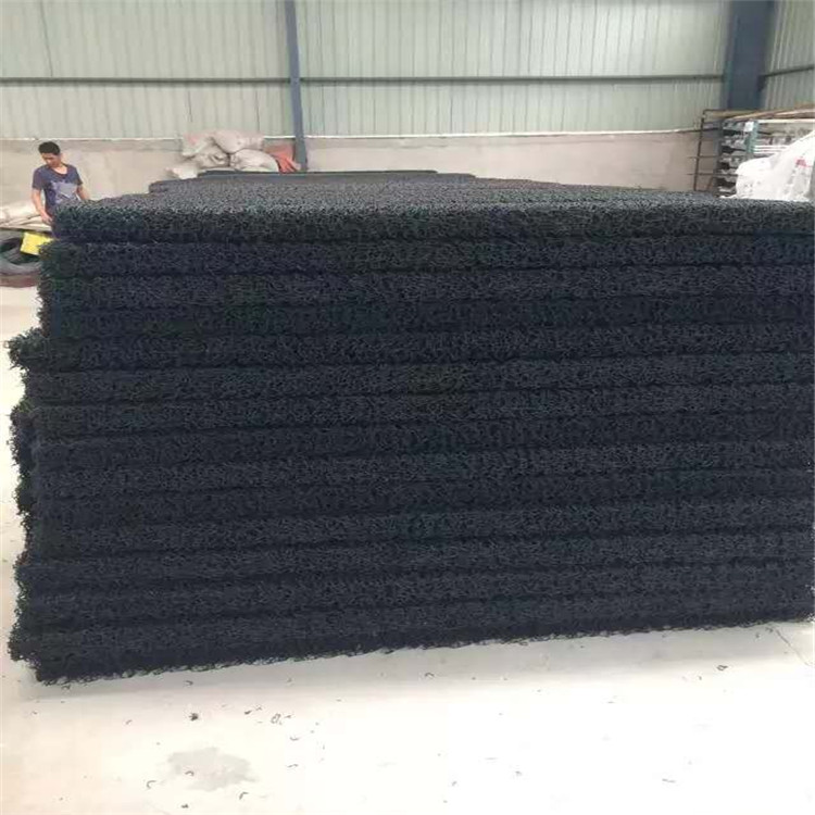 乌海土工席垫厂家　克重1000克土工席垫　绿化渗排水网垫3