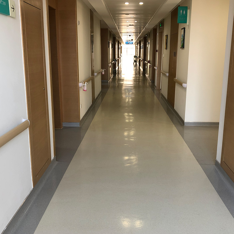 pvc医院地胶板 医院专用塑胶pvc地板 腾方工厂 塑料地板4