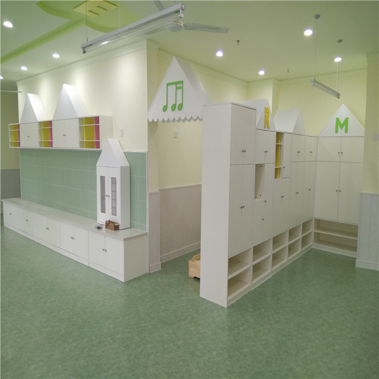 幼儿园塑胶地板走廊 腾方pvc地板符合质量标准 幼儿园塑胶地板胶3