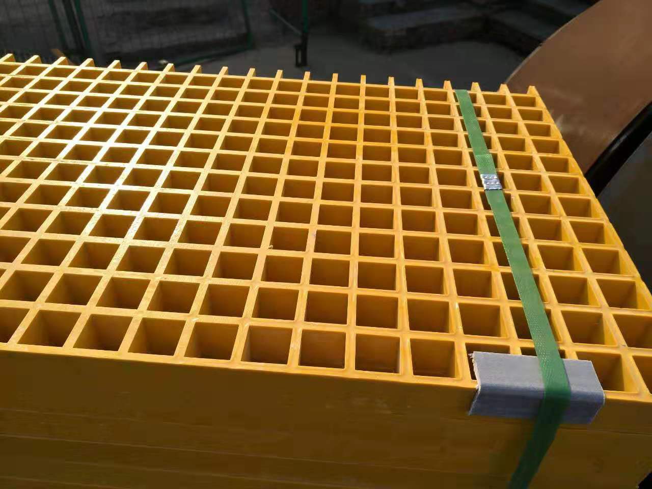 玻璃钢格栅盖板网格板 直销 洗车专用平台 复合材料格栅盖板 澳朗钢格板厂家2