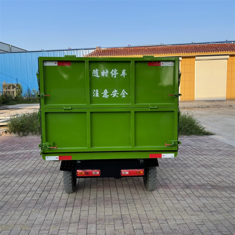 晟宇电动保洁车厂家供应 纯电动挂桶式垃圾车 小型垃圾车 分类式垃圾清运车2