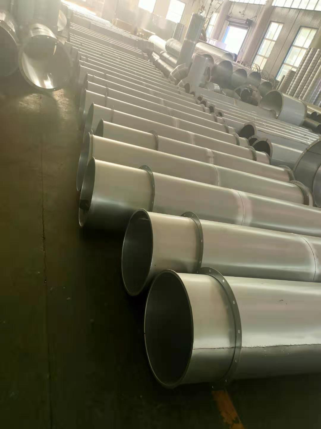 厂家供应不锈钢焊接管道 加厚抗压除尘排烟风管 304不锈钢通风管道2