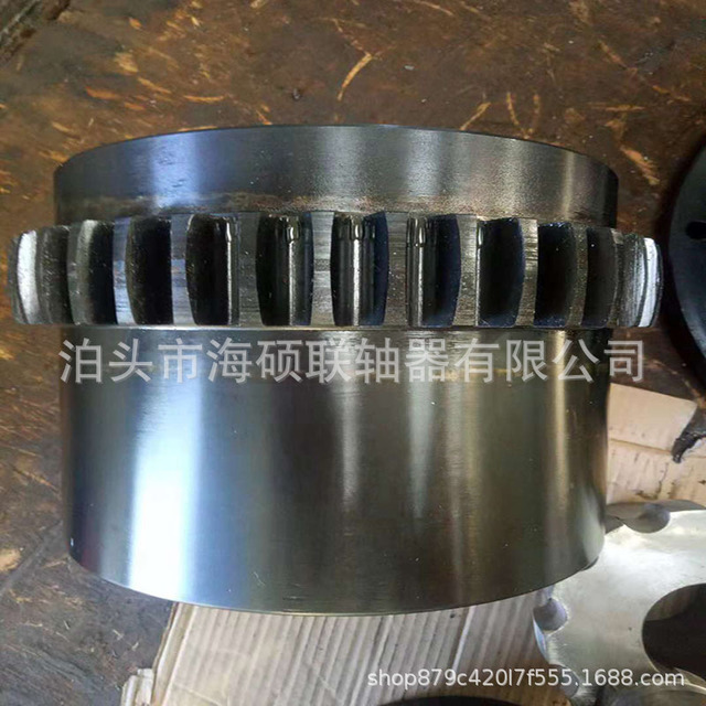 泊头附近齿式联轴器生产厂家海硕传动供应优质锻钢件 GIICL10型鼓型齿式联轴器5
