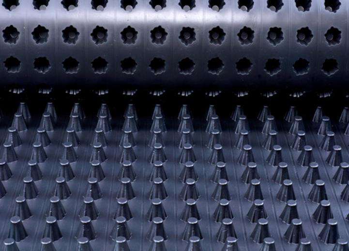 塑料排水板价格 建涵建材 荆门30mm聚乙烯排水板 厂家直销1