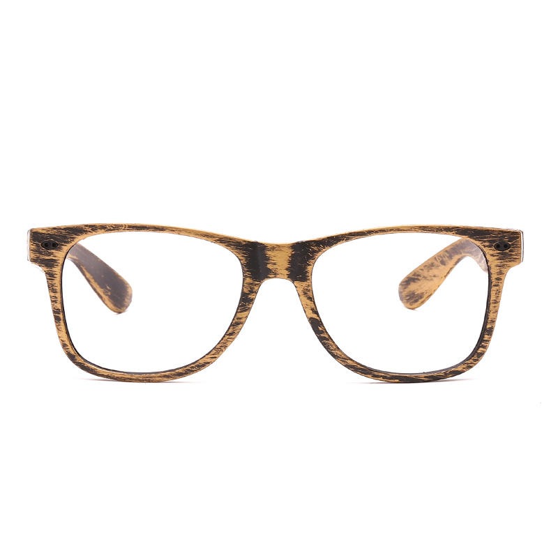 欧美新款柳钉蒸汽朋克眼镜大框仿古眼镜古铜色圆框墨镜厂家订制1