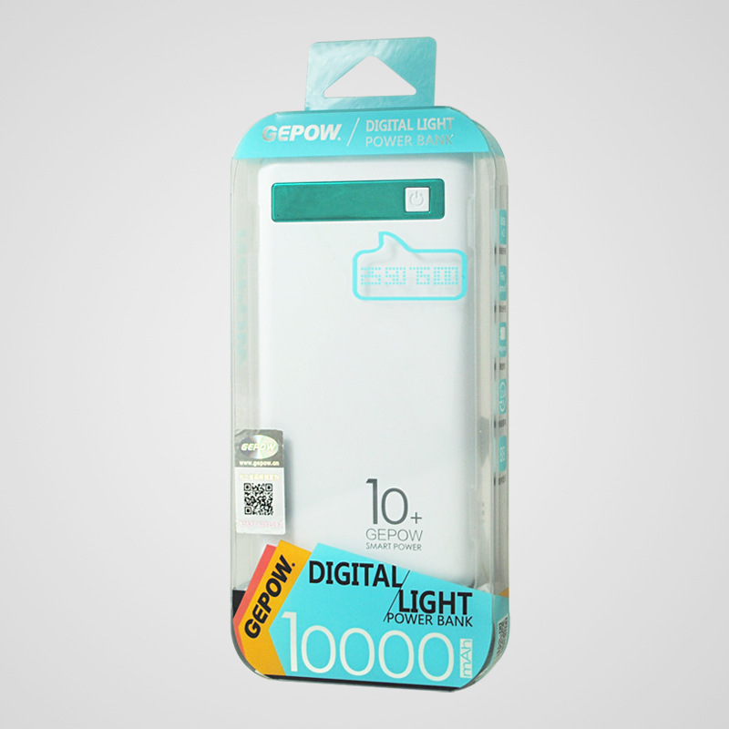 供应手机超薄10000毫安数字显示移动电源 移动电源 品牌充电宝1