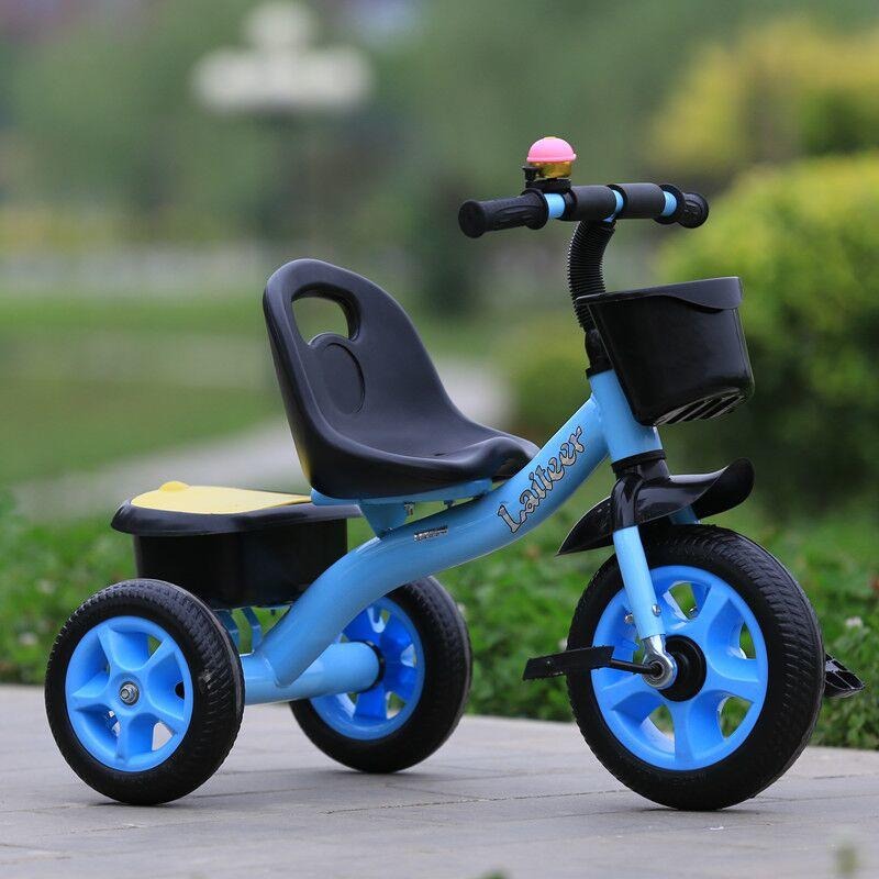 儿童三轮车可坐人小孩玩具车 脚踏自行车 手推车10