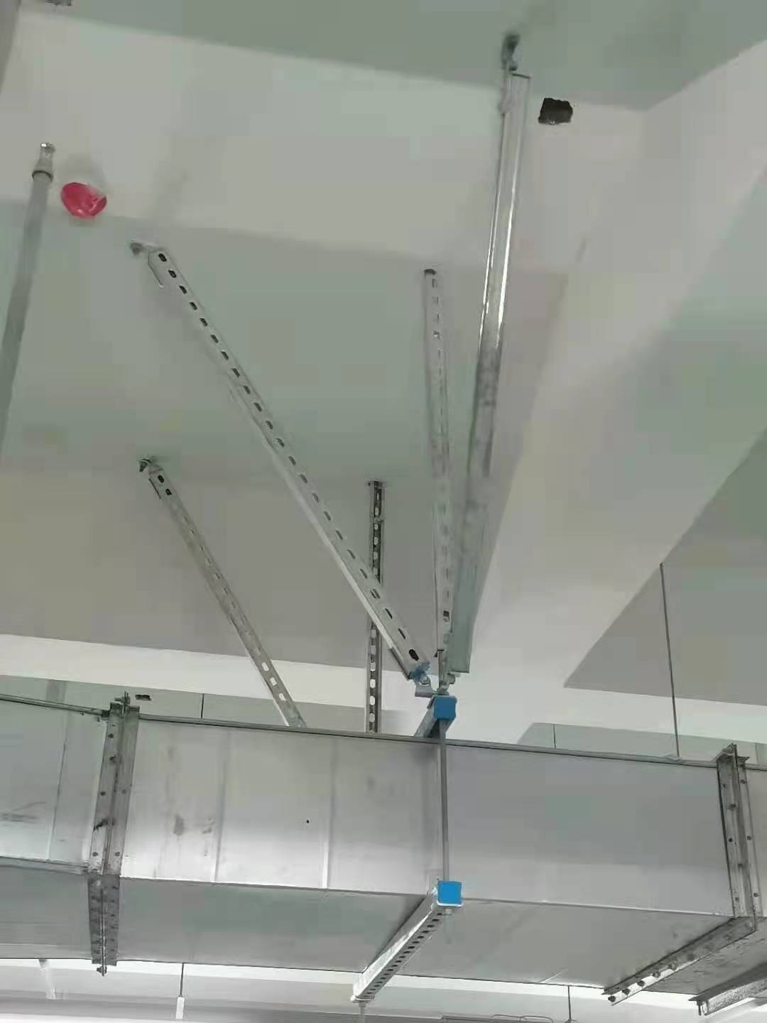c型钢 成品支吊架 管道辅助材料 玖维抗震支架3