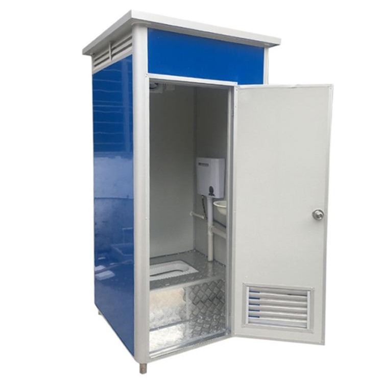 简易彩钢移动卫生间 可定制 达信 移动厕所 1.1mx1.1m
