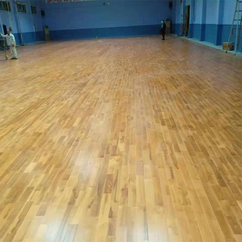 河北冀跃生产木地板 体育馆篮球场运动木地板 全国施工 长期供应7