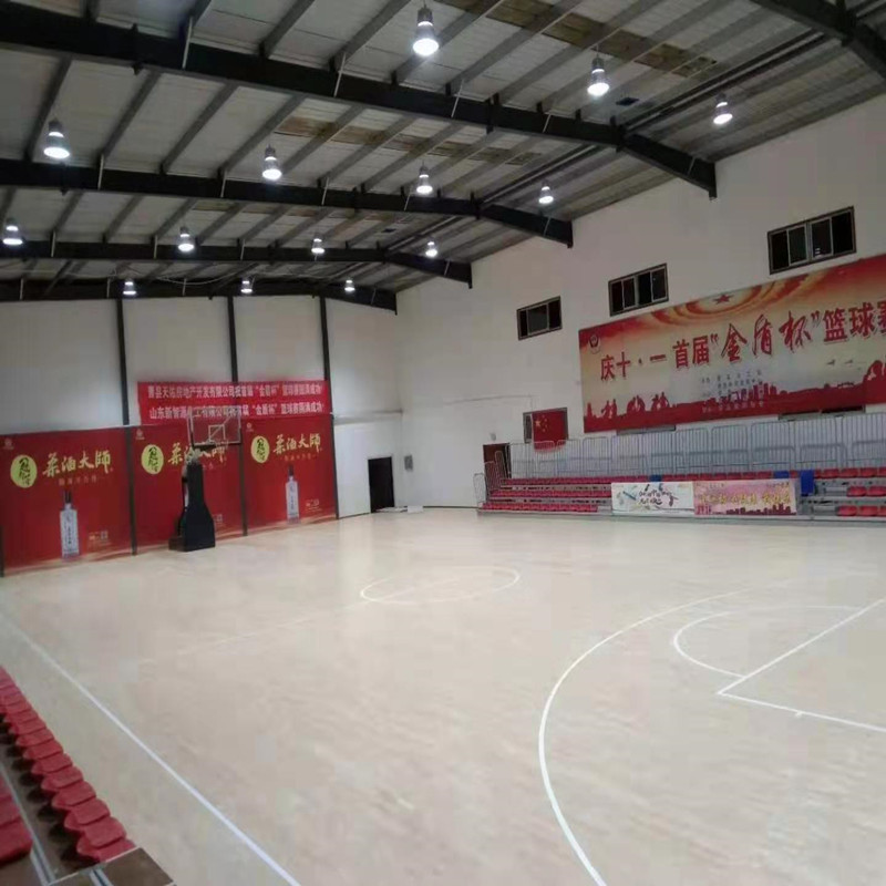 河北冀跃生产木地板 体育馆篮球场运动木地板 全国施工 长期供应2