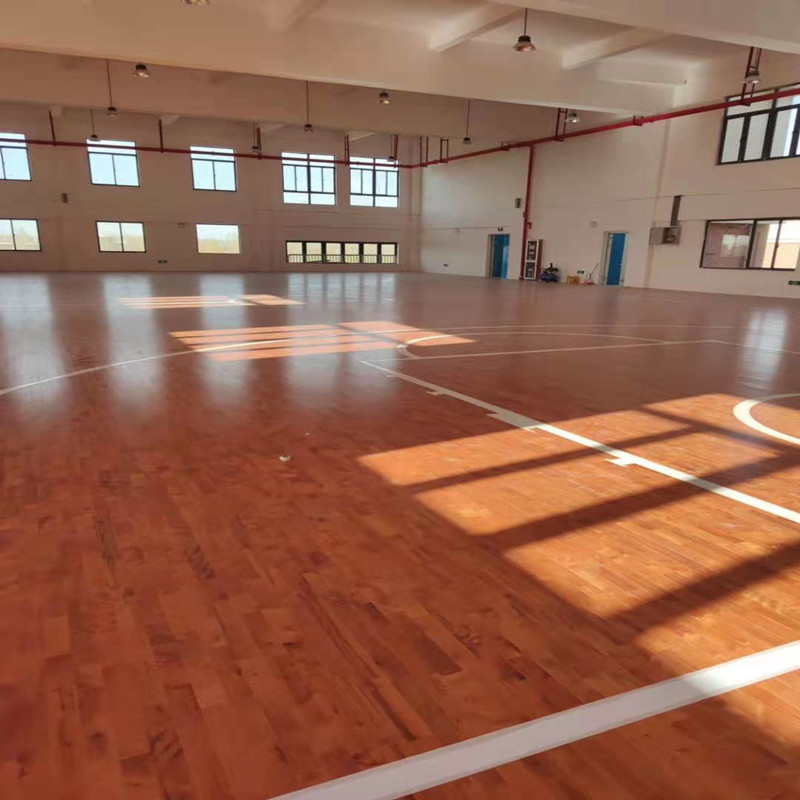 河北冀跃生产木地板 体育馆篮球场运动木地板 全国施工 长期供应3