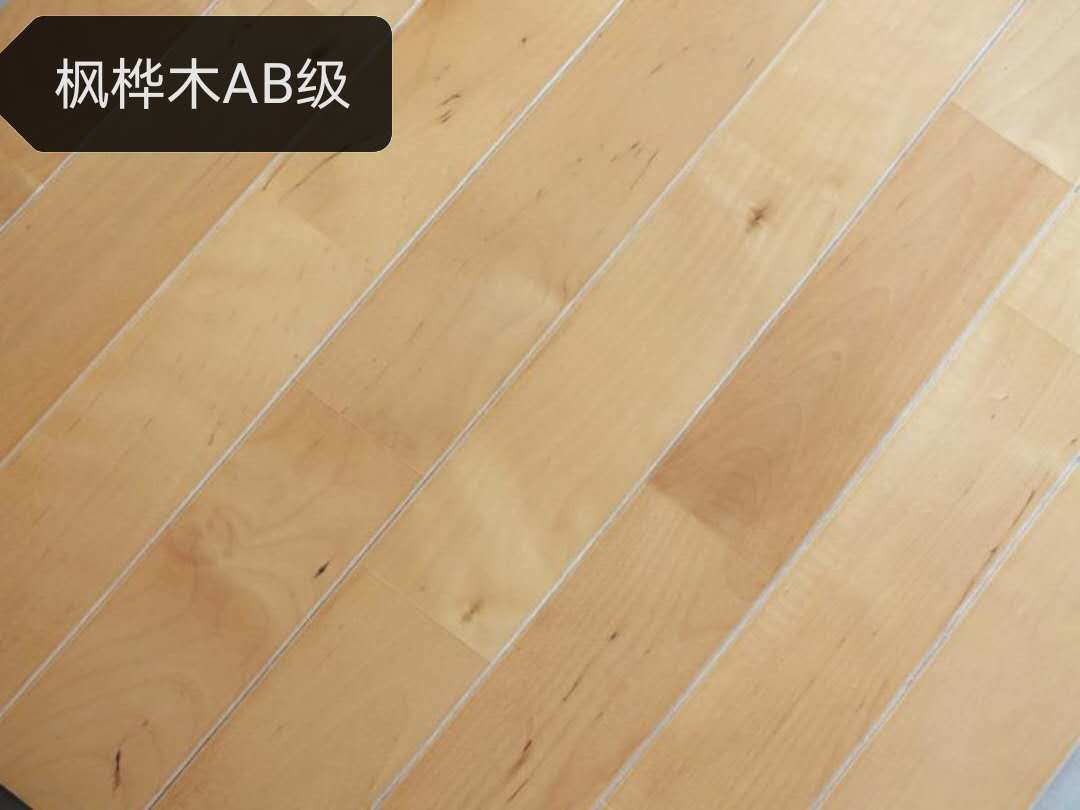 枫桦木篮球馆木地板 启禾体育 批发销售 体育馆运动木地板9