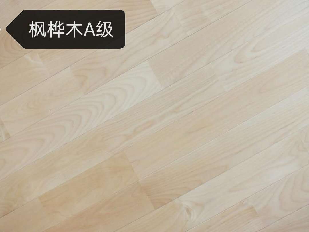 篮球馆木地板 运动木地板 枫桦木地板厂家直销 河北启禾 实木地板6
