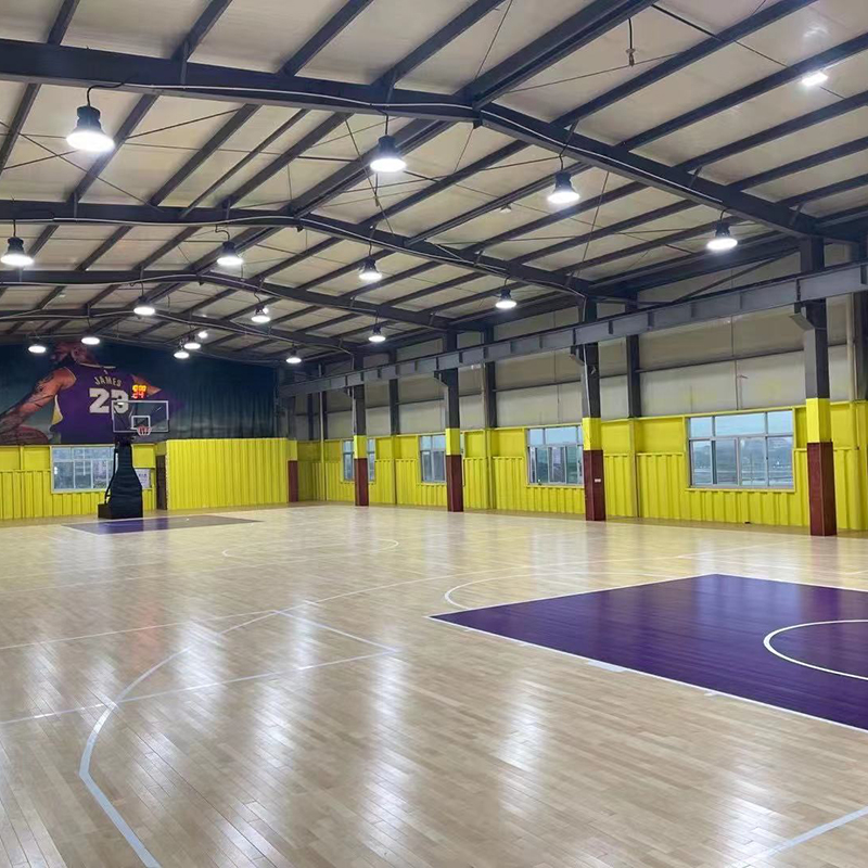 减震高回弹 专业定制 森舒制造 篮球场馆学校体育场馆专用运动木地板2