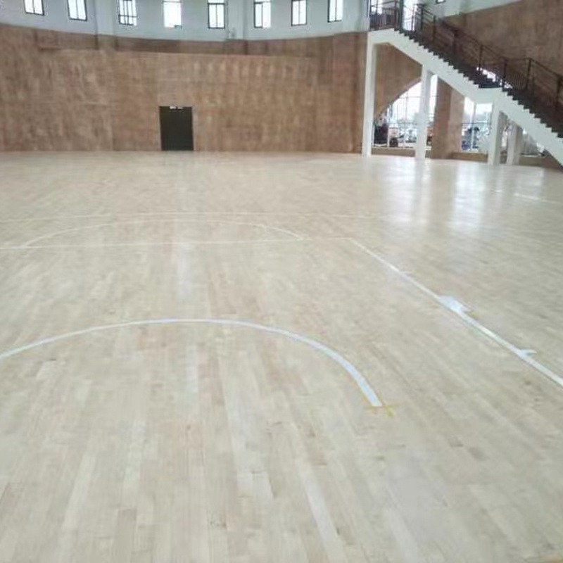 减震高回弹 专业定制 森舒制造 篮球场馆学校体育场馆专用运动木地板5