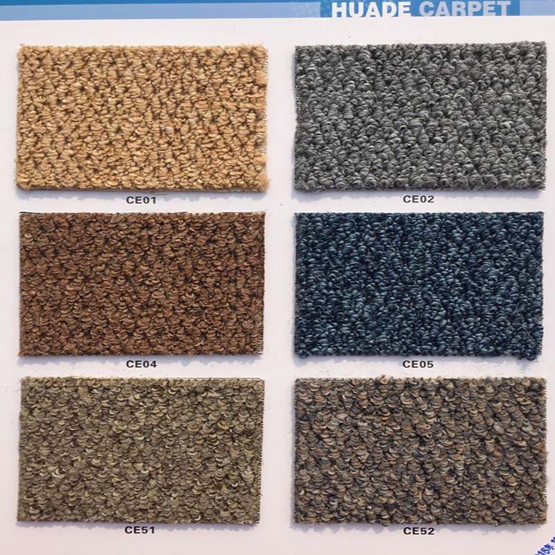 仿剑麻亚麻地毯 CE01系列 厂家批发价格可裁零 地毯批发 华德地毯 阻燃地毯4