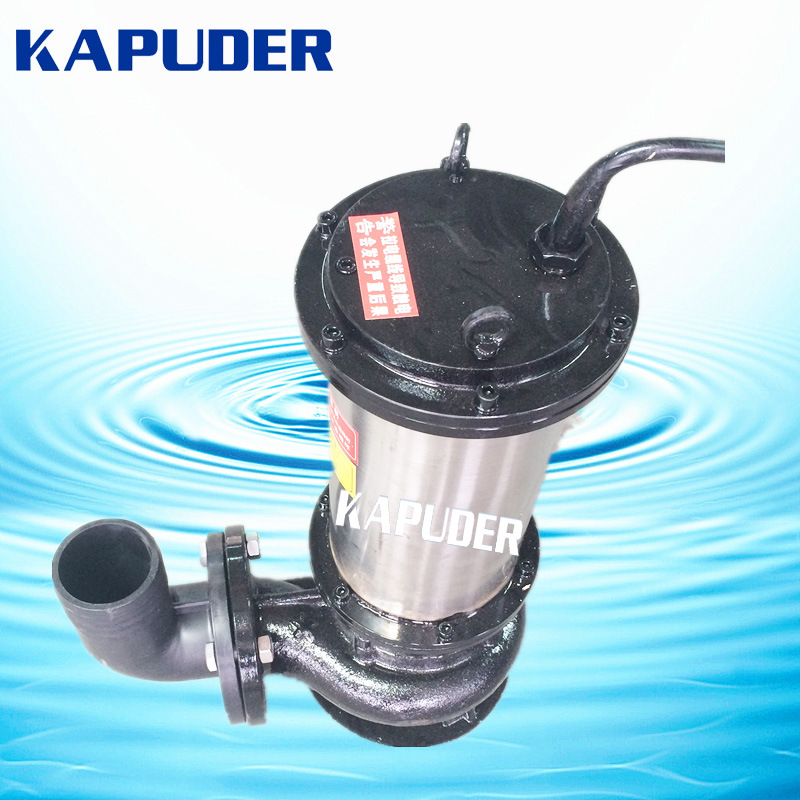 WQ型无堵塞潜水排污泵 污泥泵 凯普德 污水处理成套设备2