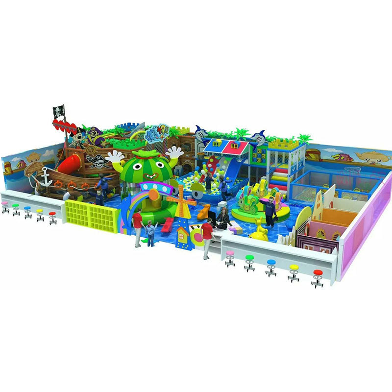 淘气堡 儿童乐园 超级蹦床 游乐设备 儿童拓展 海洋球池 滑梯厂家2