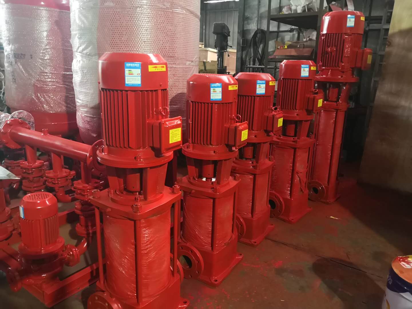 甘肃消防泵上海浦浪牌消防泵XBD8.0 30G-PL国标CCCF认证5