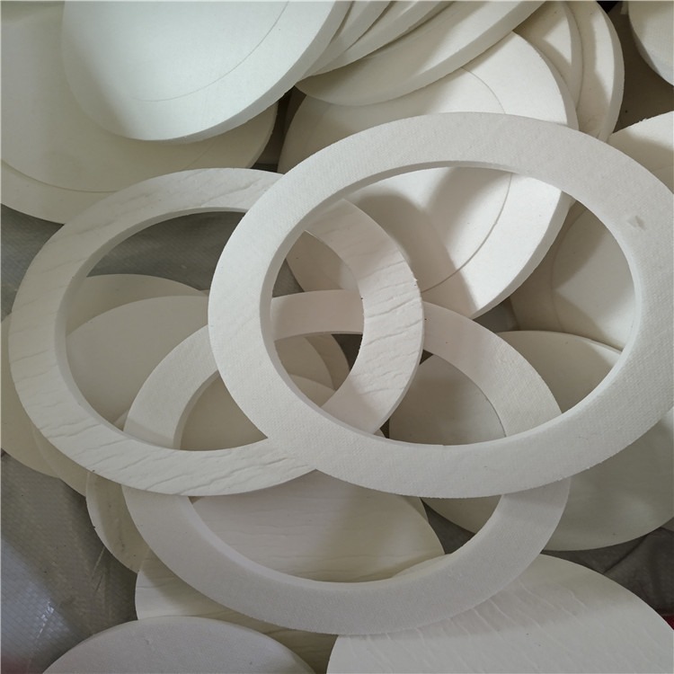 钢厂防火耐高温防尘密封陶瓷纤维垫 高温陶瓷纤维纸 元恒厂家加工硅酸铝棉垫