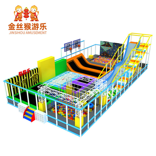 游乐设备 游乐设备 室内淘气堡 百万球池 儿童游乐场 滑梯 淘气堡 儿童乐园 超级蹦床公园3