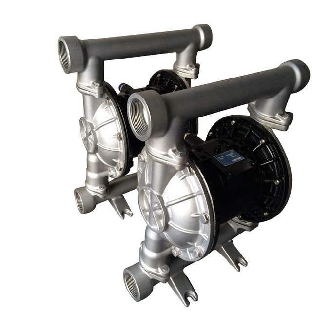 厂家直销QBY-25 40不锈钢隔膜泵304食品级耐腐蚀不锈钢气动隔膜泵3