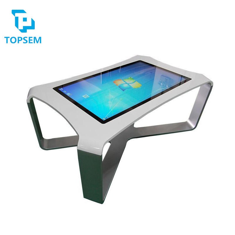 TOPSEM55寸X形触摸桌ＫＴＶ互动桌触控一体机智能触摸茶几2