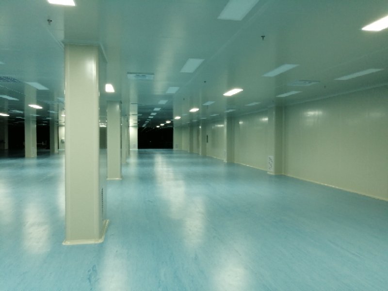 空心玻鎂彩鋼夾心板 電子車間 保溫、隔熱材料 凈化車間2