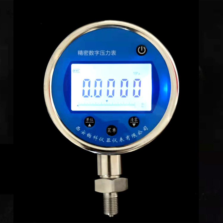 西安铂科BK-100精密压力仪表厂0.05级数字压力表标准表工作可靠精度高1