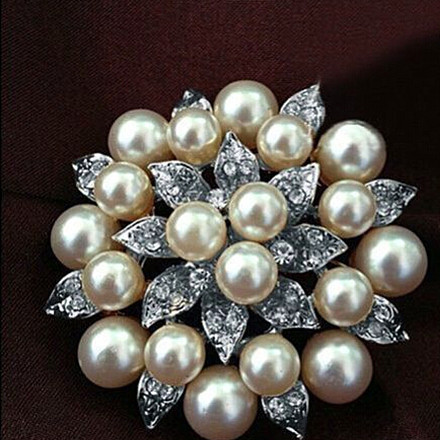 2017新款 线钉服装饰品 女装珍珠饰品 欧洲饰品装饰扣子2