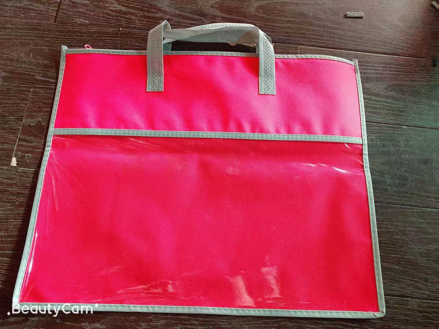 包装袋 床上用品包装袋厂家 量大价优 红色收纳袋2